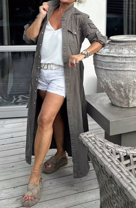 Fall Long Casual Jacket