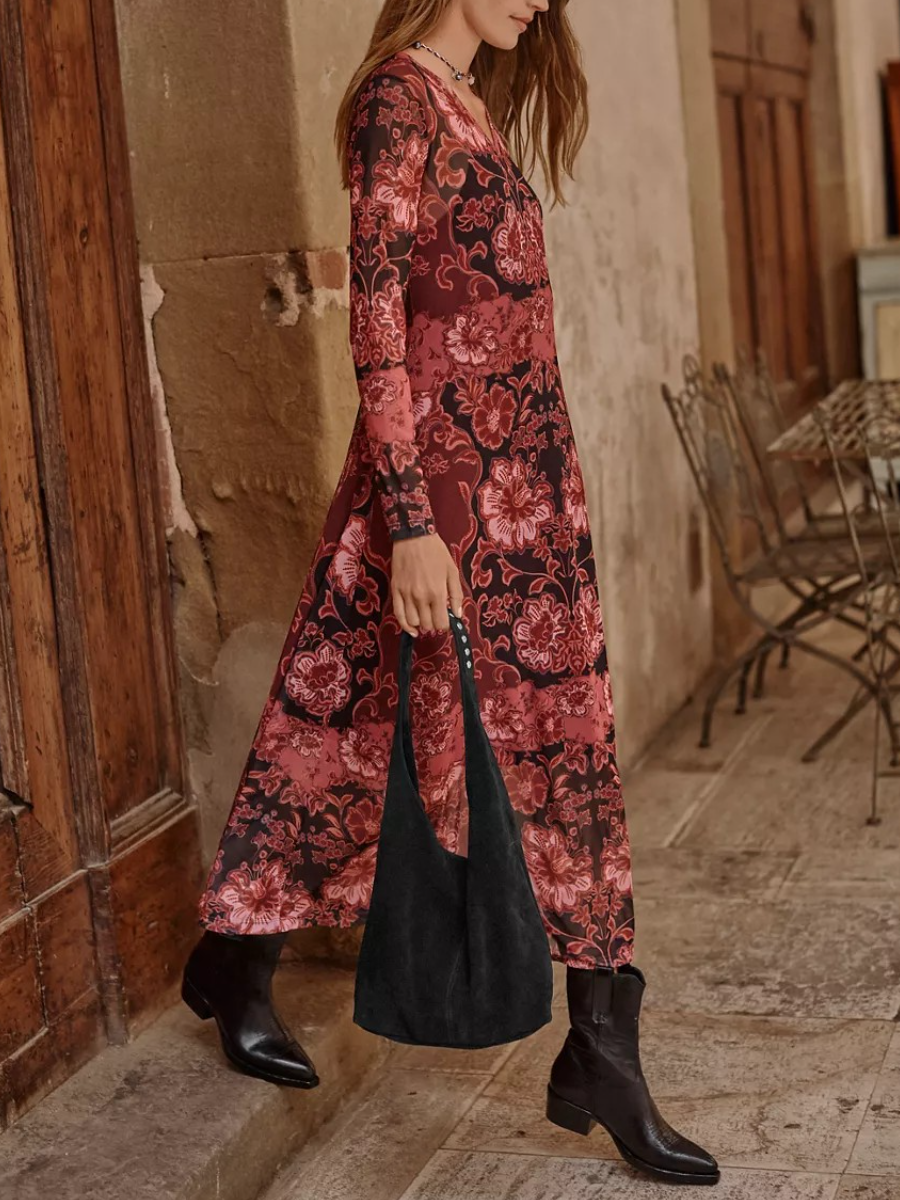 Italian Suede Casual Shoulder Bag