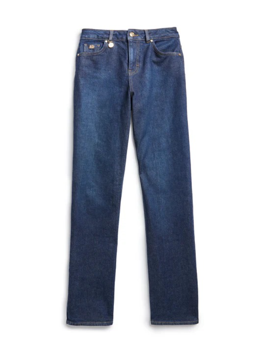 Classic High Rise Straight Jeans