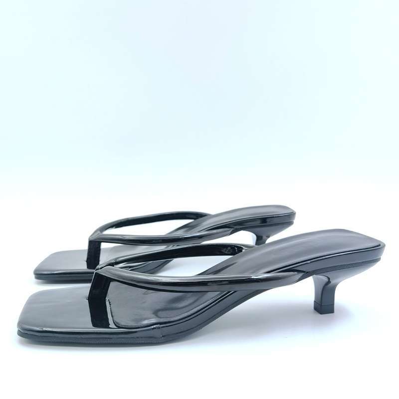 Square Clip-toe All-match Sandals