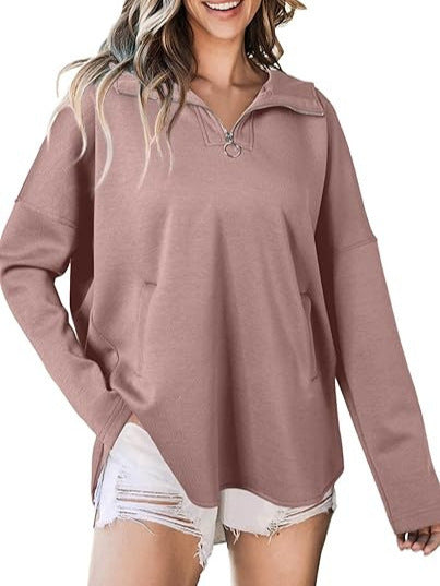 Comfy Hoodie Zip Sweater