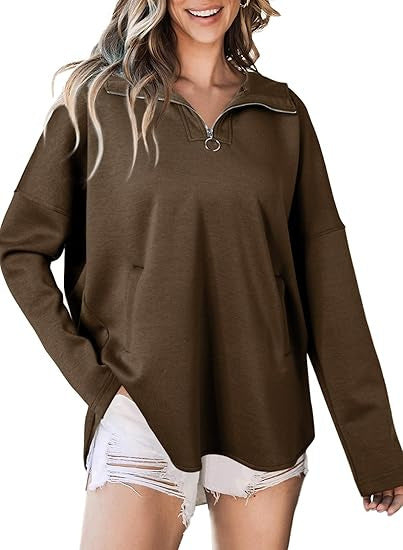 Comfy Hoodie Zip Sweater