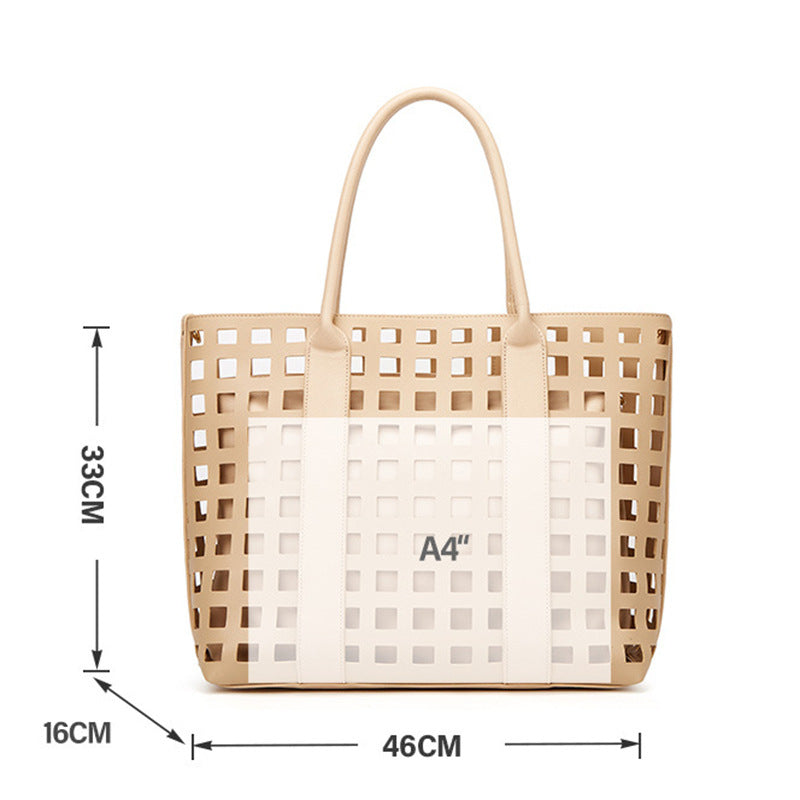 Casual Cutout Tote Bag