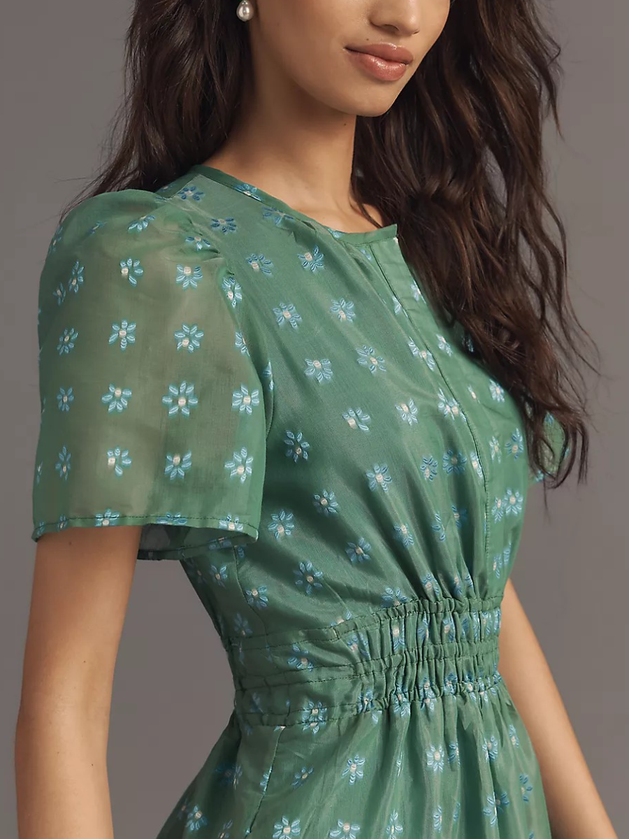 The Somerset Jacquard Maxi Dress