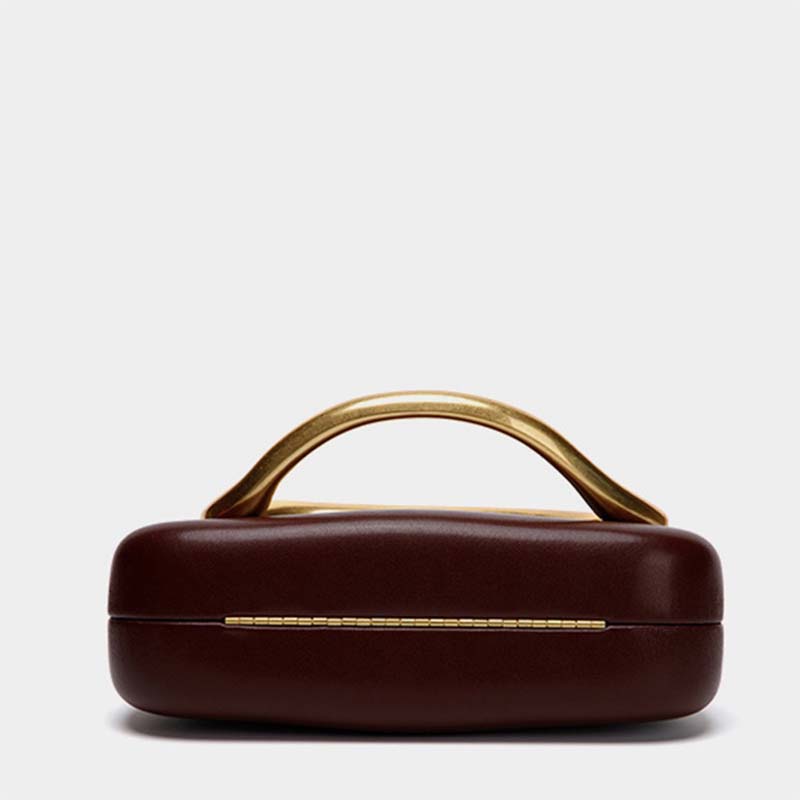 Vintage Metal Kipper Chain Crossbody Bag