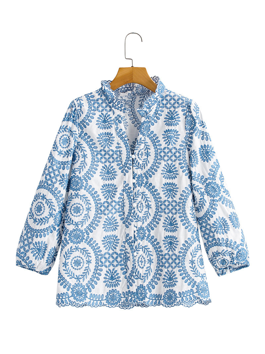 Perfect Embroidery Blouse