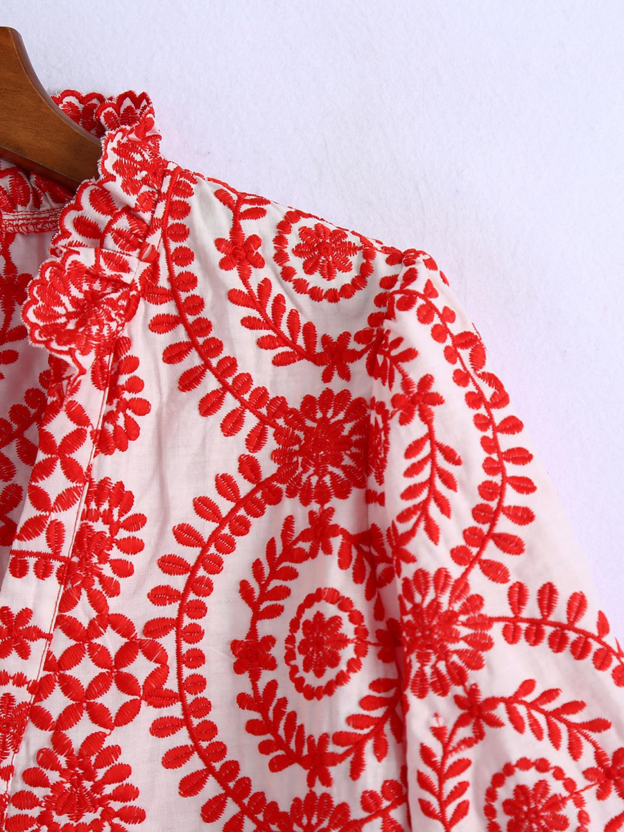 Perfect Embroidery Blouse
