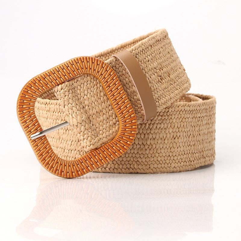 Wide Elastic Straw Belt