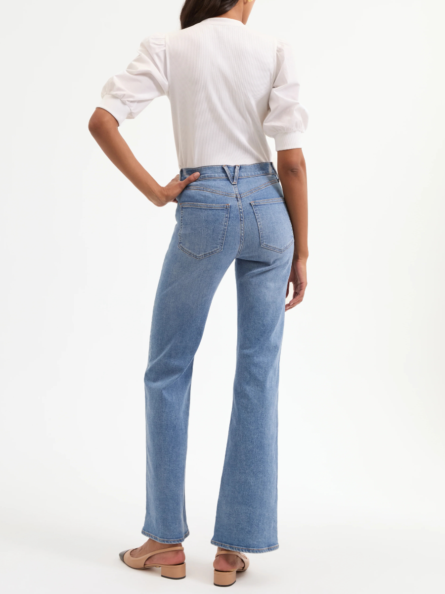 Coralee Puff-Sleeve Top