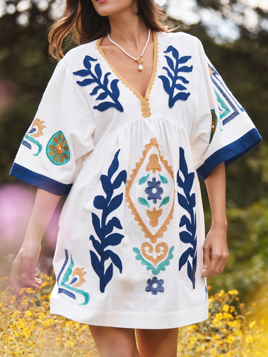 Cotton Naomi Mini Dress
