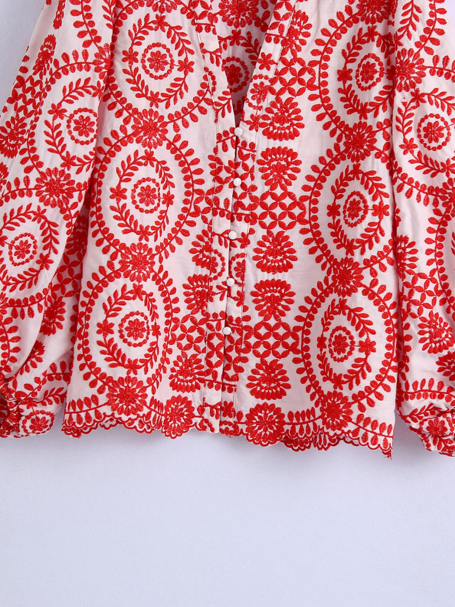 Perfect Embroidery Blouse