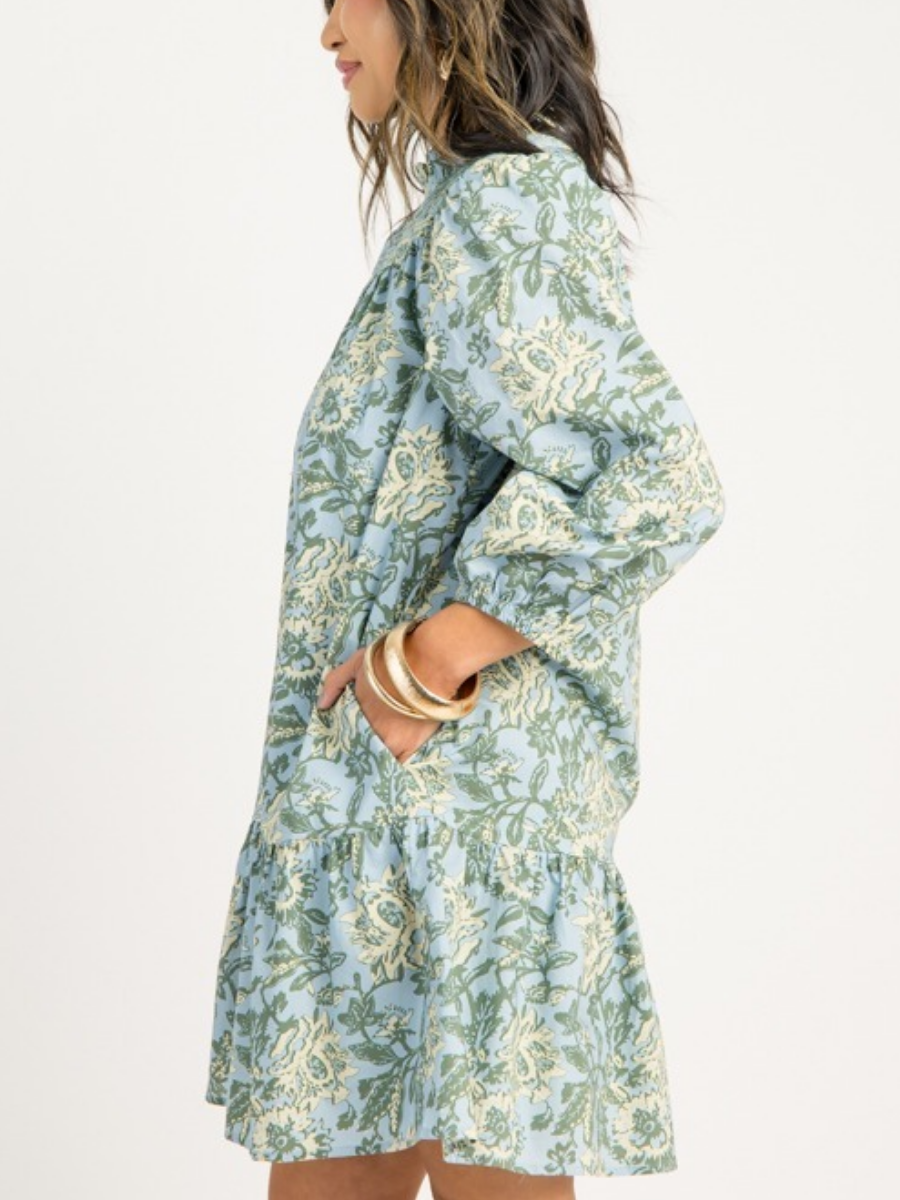 Caroline Floral Dress