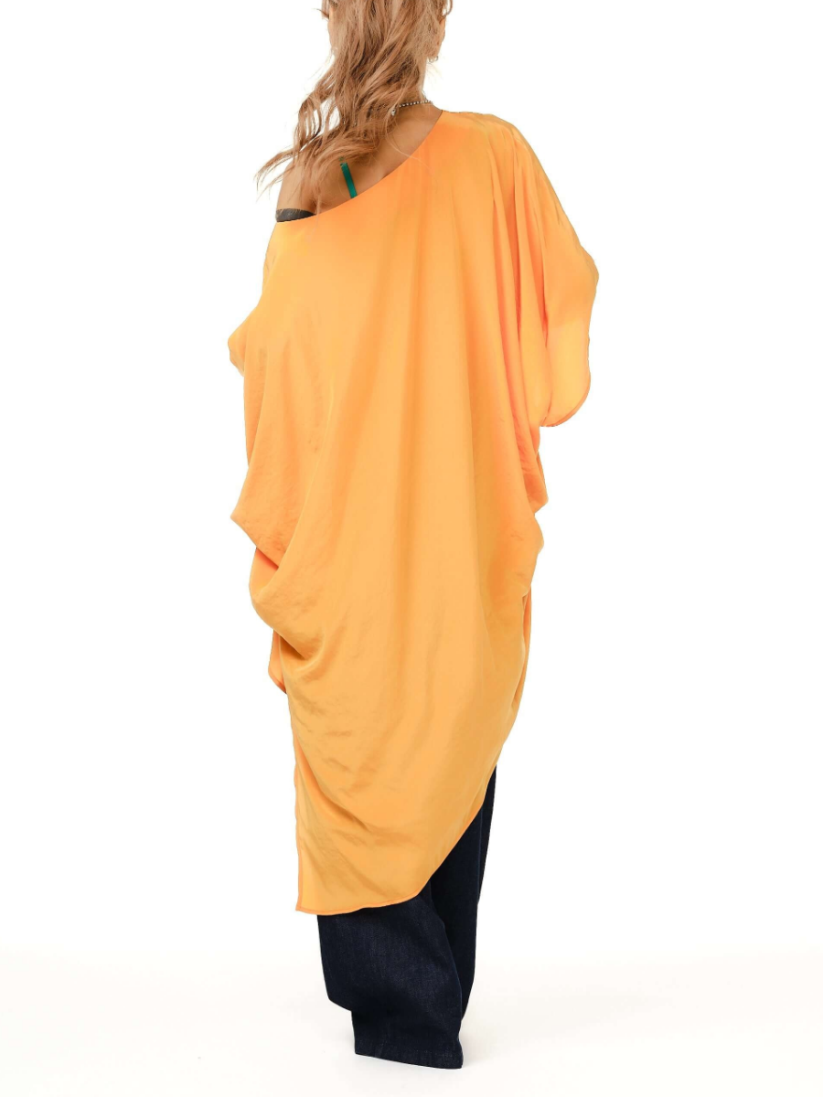 Orange Oversized Miaxi Tunic