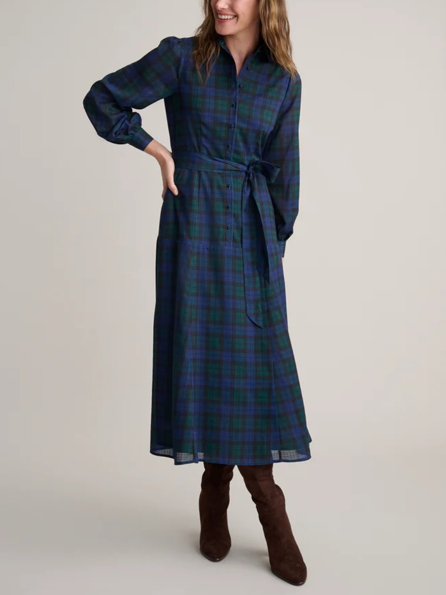 Blackwatch Plaid Daige Dress