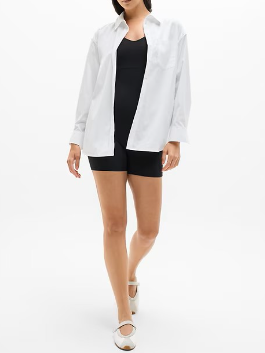 Relaxed Poplin Shirt