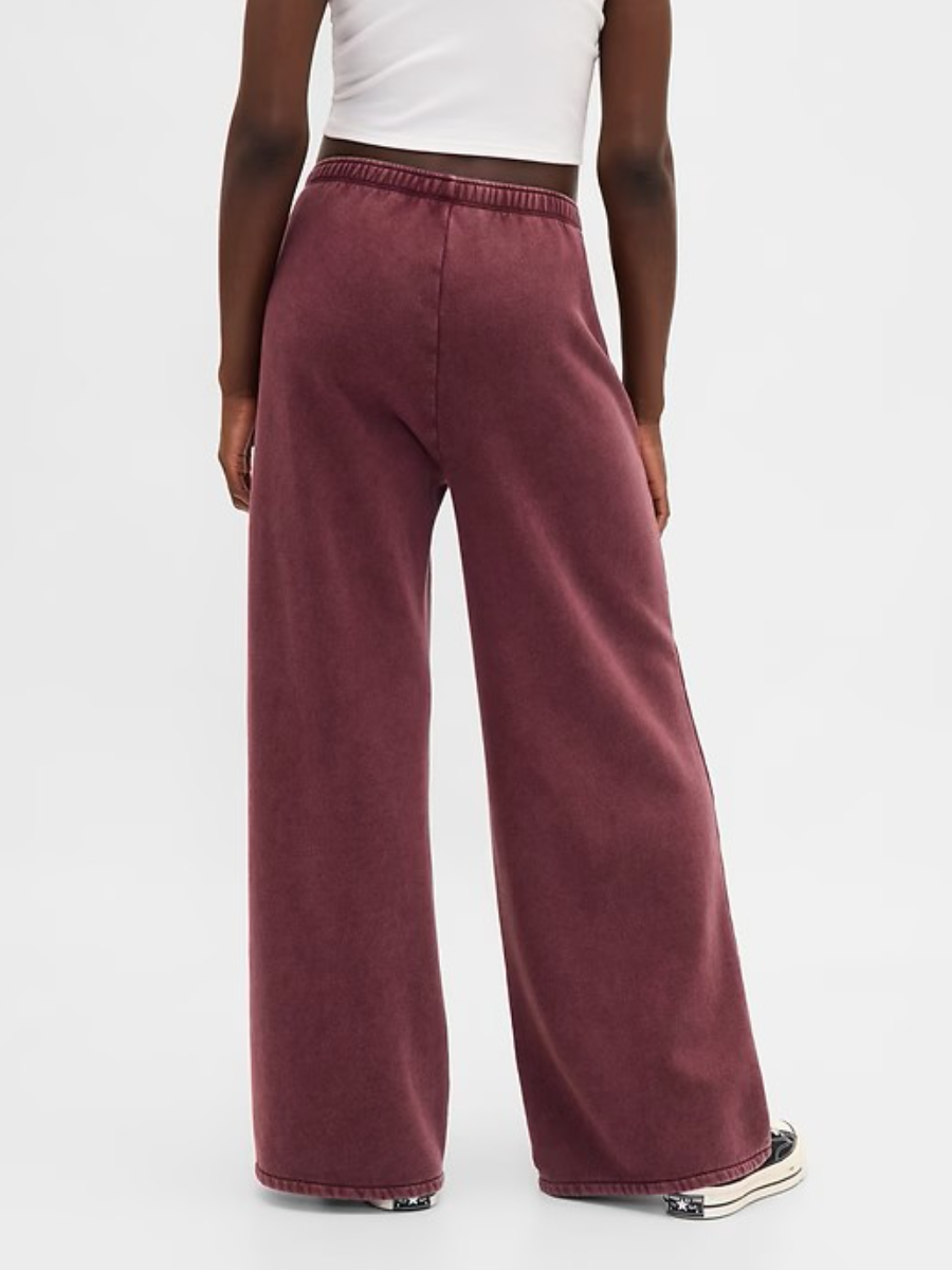 VintageSoft Baggy Wide-Leg Sweatpants