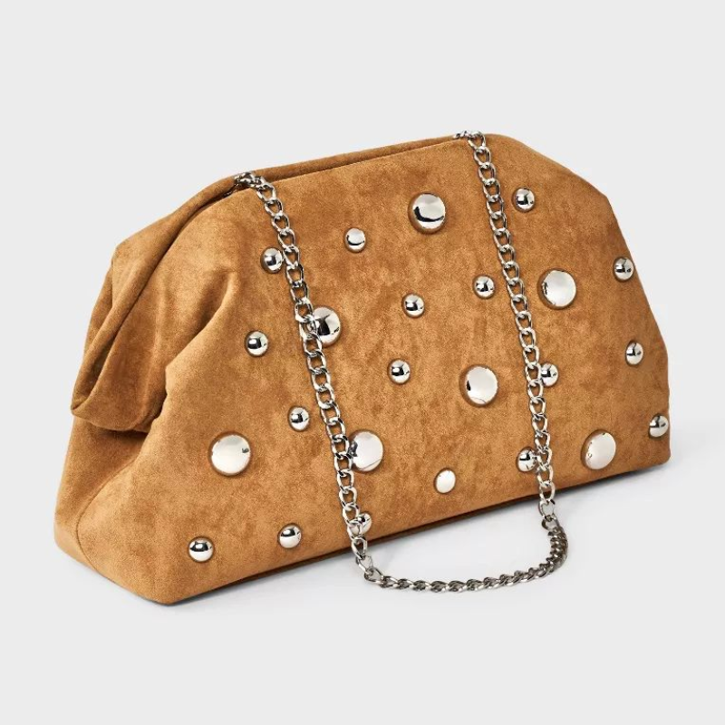 Studded Shoulder Bag