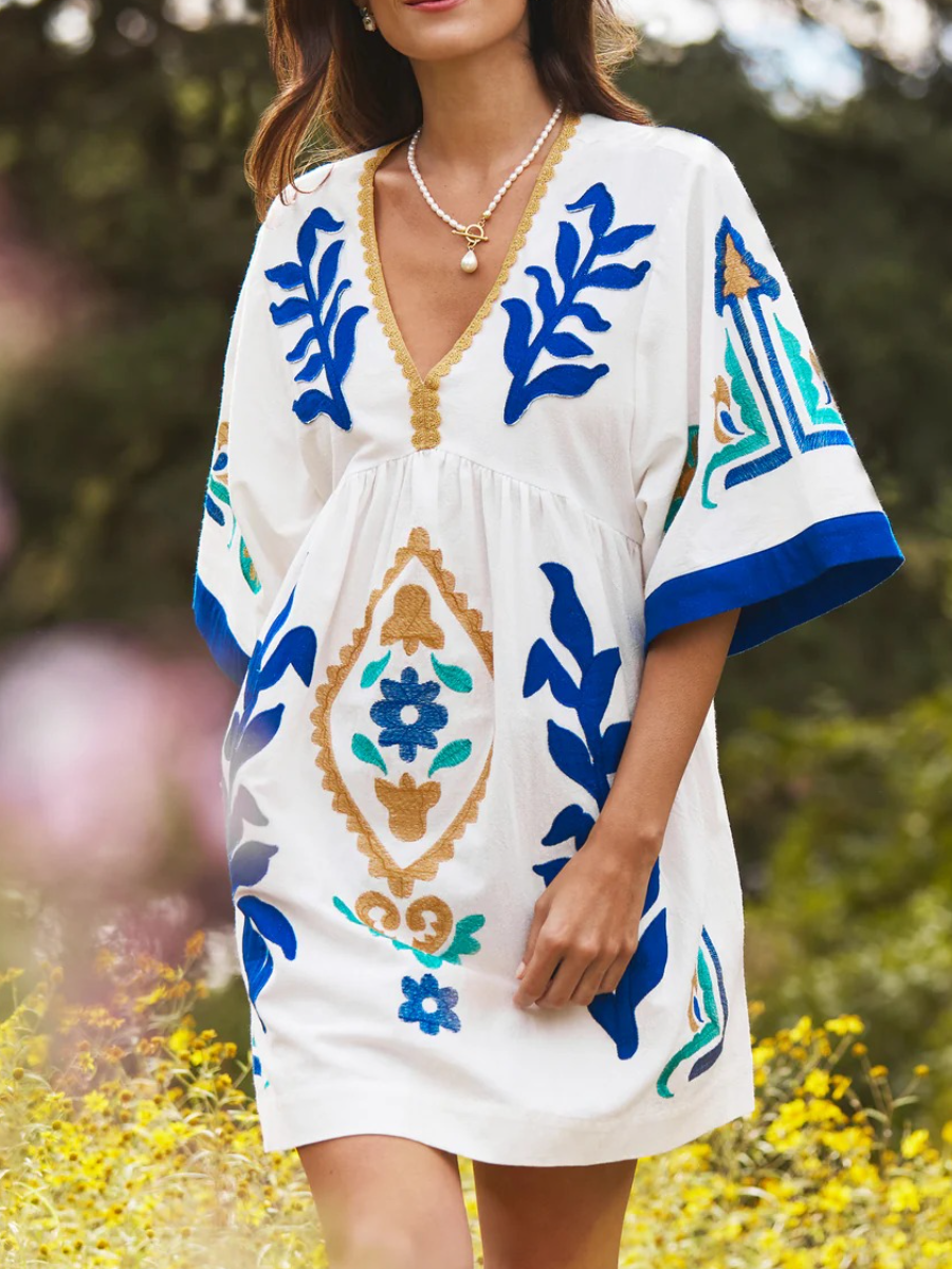 Cotton Naomi Mini Dress