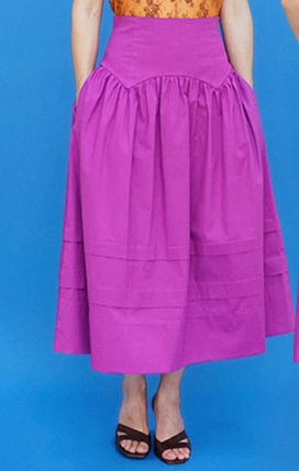 Low Waist Comfortable Pocket Skirt