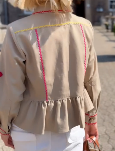 Adorable Khaki Jacket