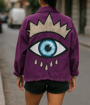 Chill Eye Printed Jacket