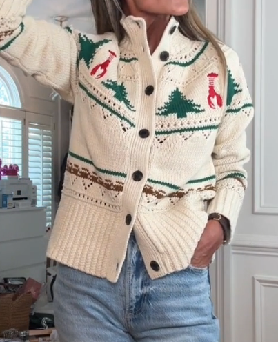 Chill Christmas Knitted Cardigan