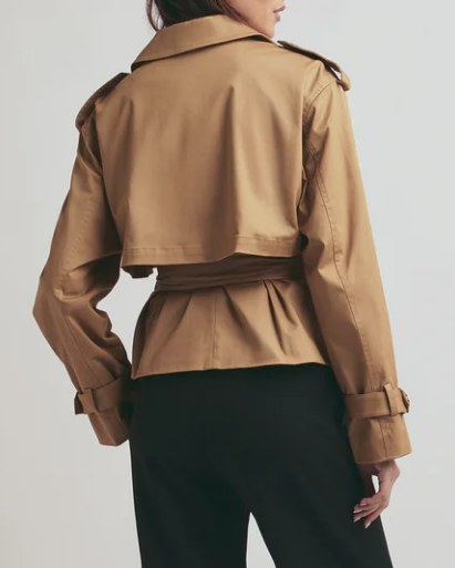 Chill Fall Short Trench Coat