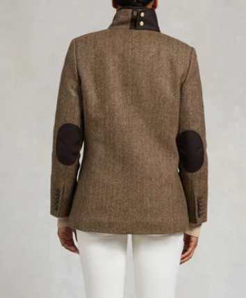 Chill Fishbone Tweed Jacket