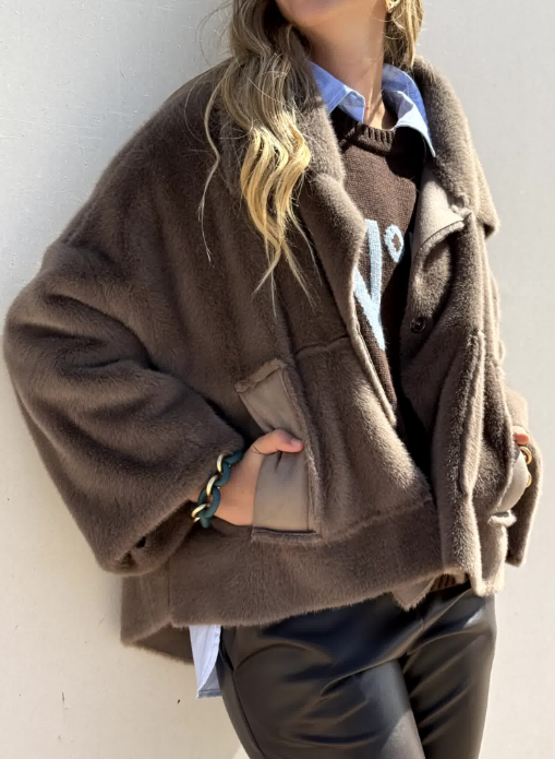 Chic Plush Warm Coat