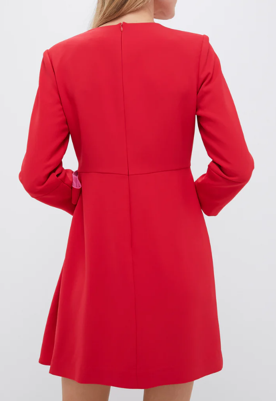 Wrap Bow Occasion Dress