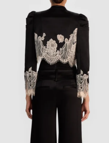 Demure Lace Jacket