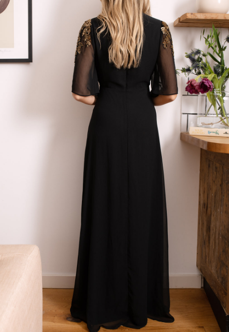Demure Party Maxi Dress