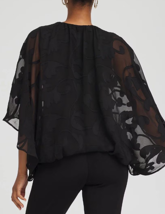 Chiffon Black Blouse