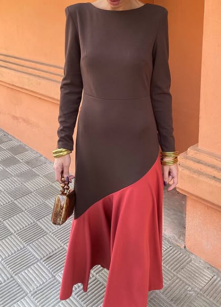 Demure Flattering Dress