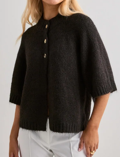 Chic Fluffy Cardigan