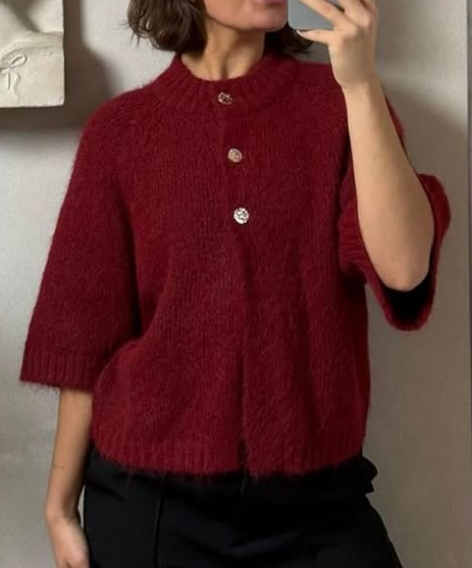 Chic Fluffy Cardigan