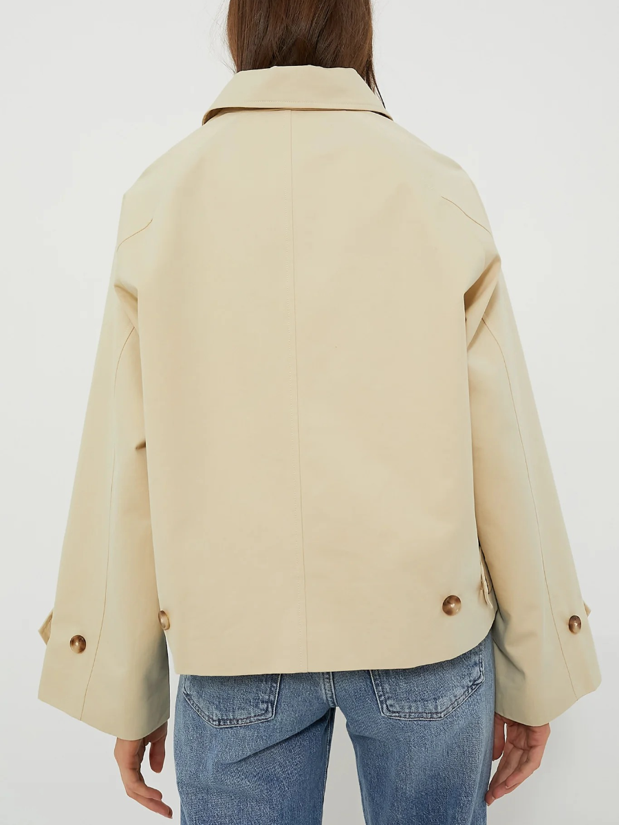 Drew Short Trench Coat