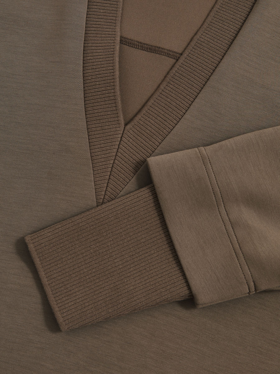 Oversized V Neck Set