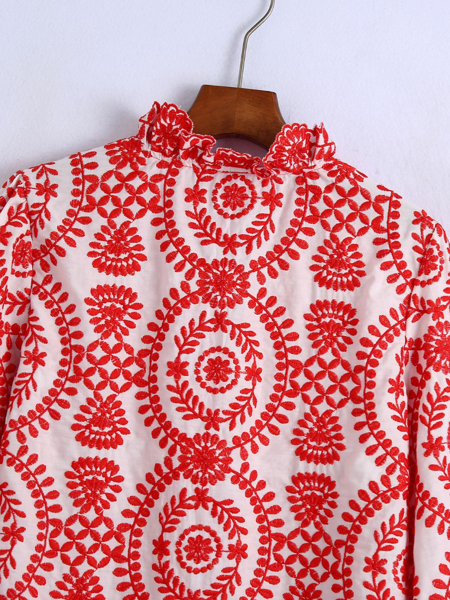 Perfect Embroidery Blouse