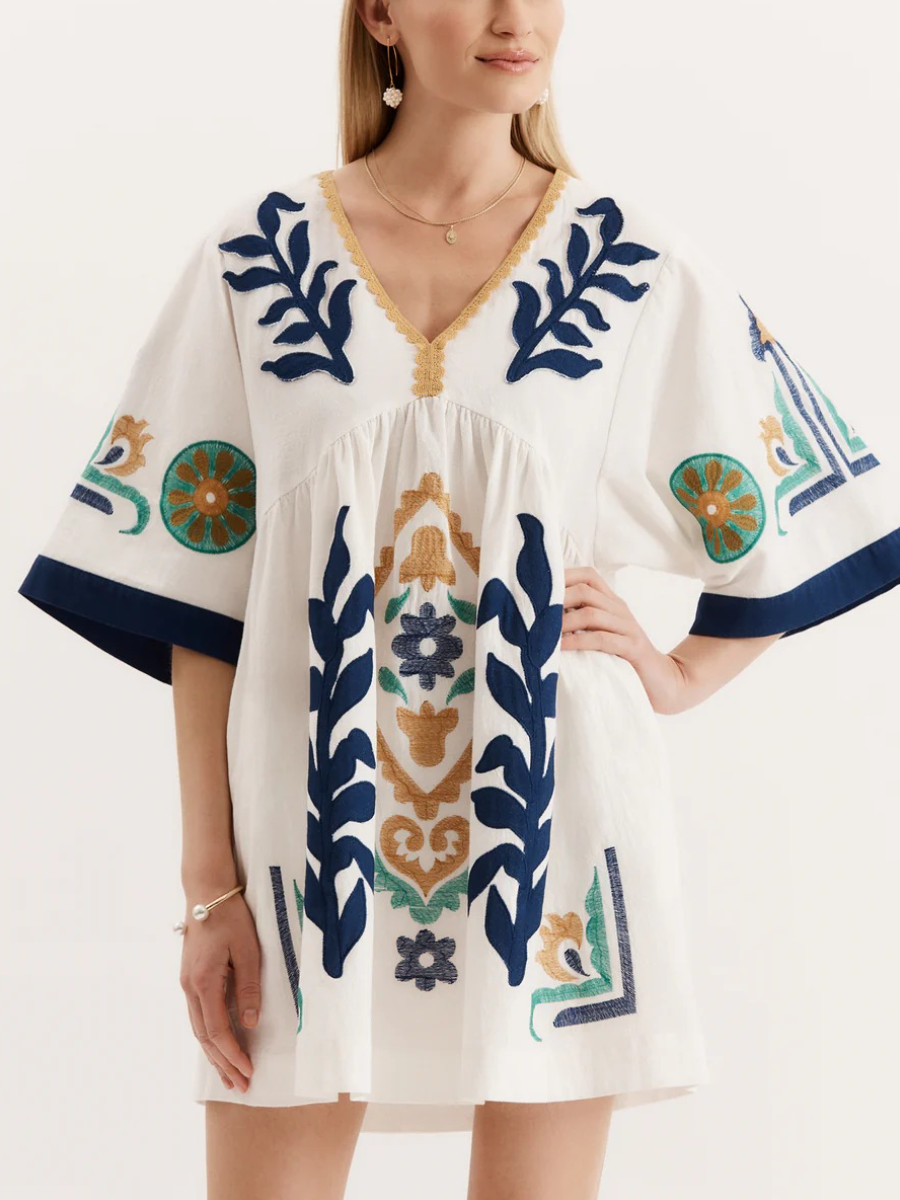Cotton Naomi Mini Dress