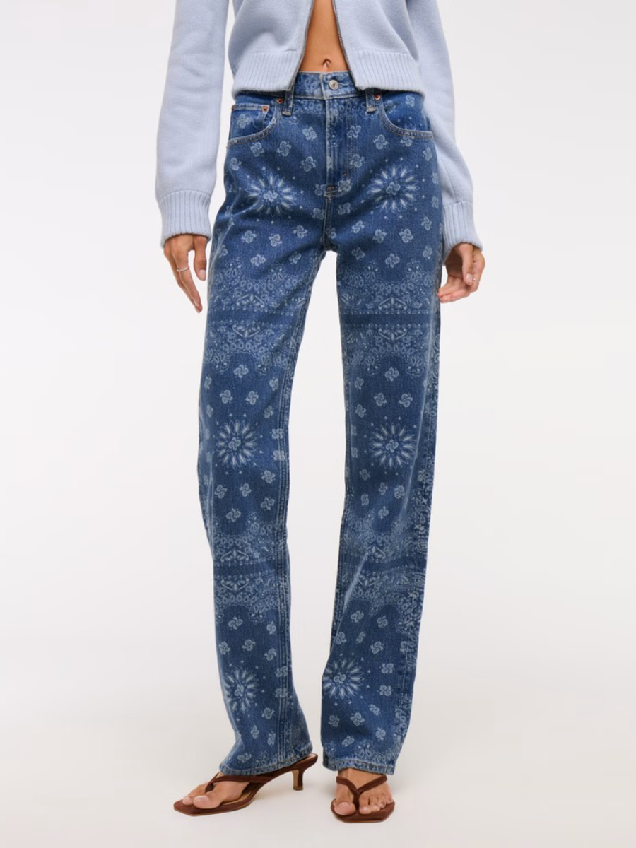 High Waist Casual Jeans