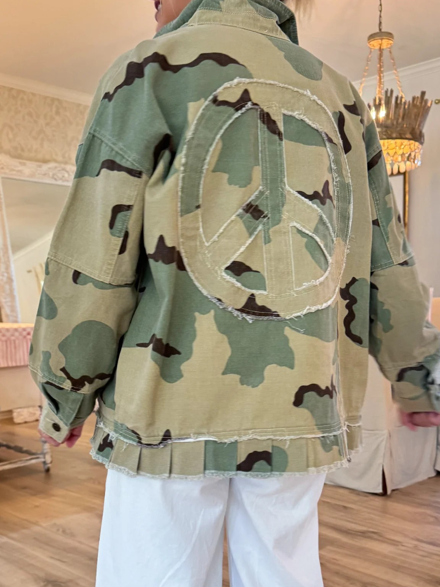 Peace Patch Denim Jacket