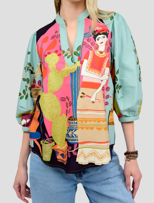 Fancy Floral Blouse