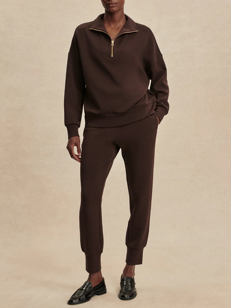 Hawley Half-Zip Sweat Set