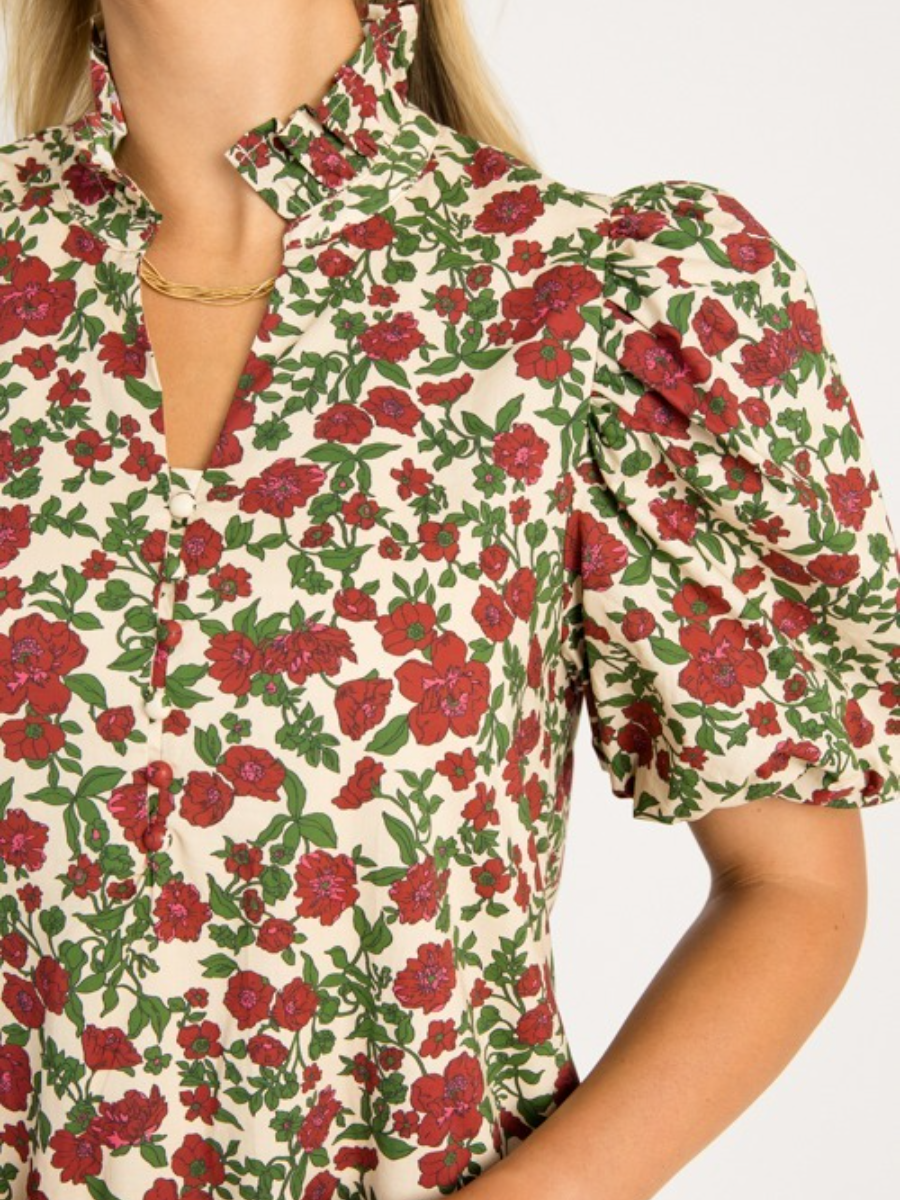 Marjorie Floral Maxi Dress