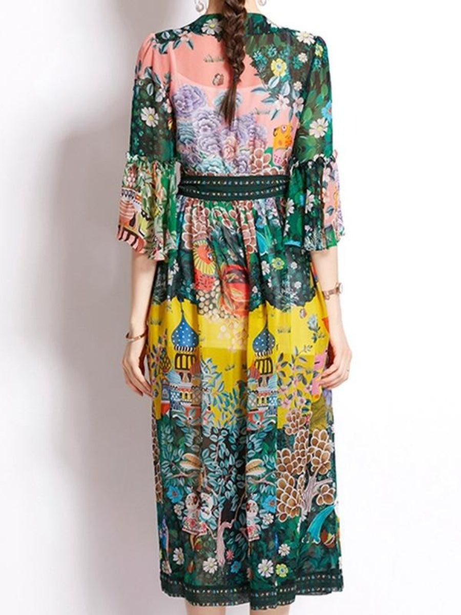 Vintage Linen Dress