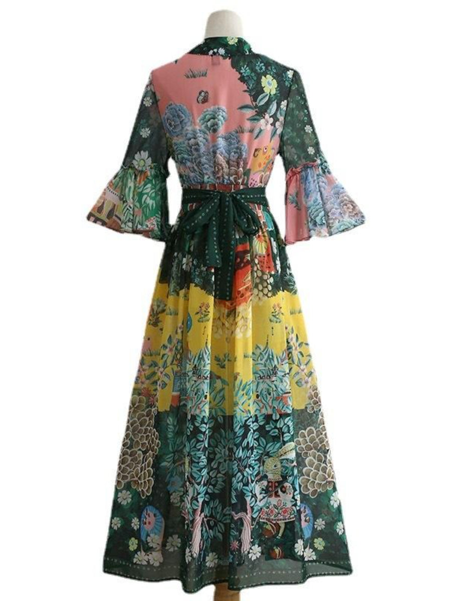 Vintage Linen Dress