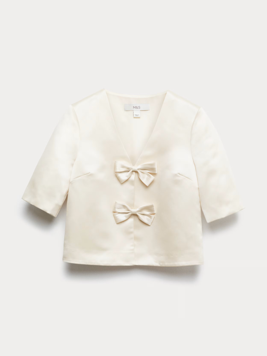 Bow Detail Top