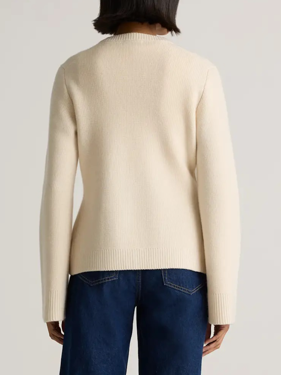 Cashmere Structured Cardigan