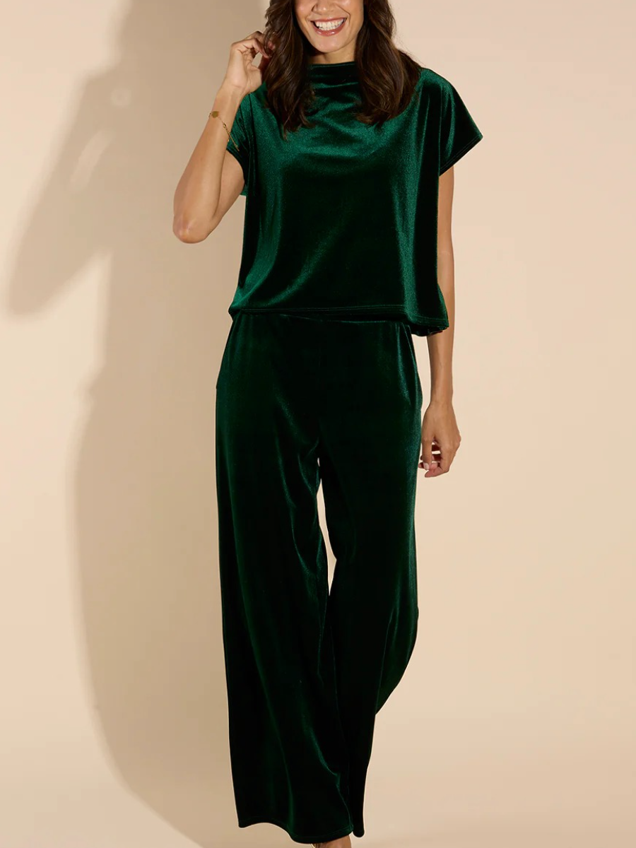 Tillie Top Stretch Velvet